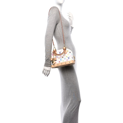 Louis Vuitton LV x TM Monogram Multicolor Alma BB White 2 of 10
