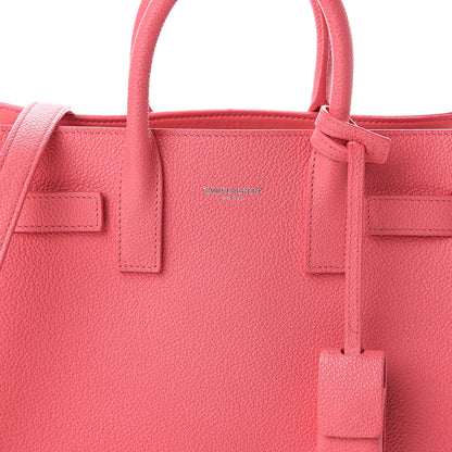 Saint Laurent Grained Calfskin Nano Sac De Jour Coral 6 of 8