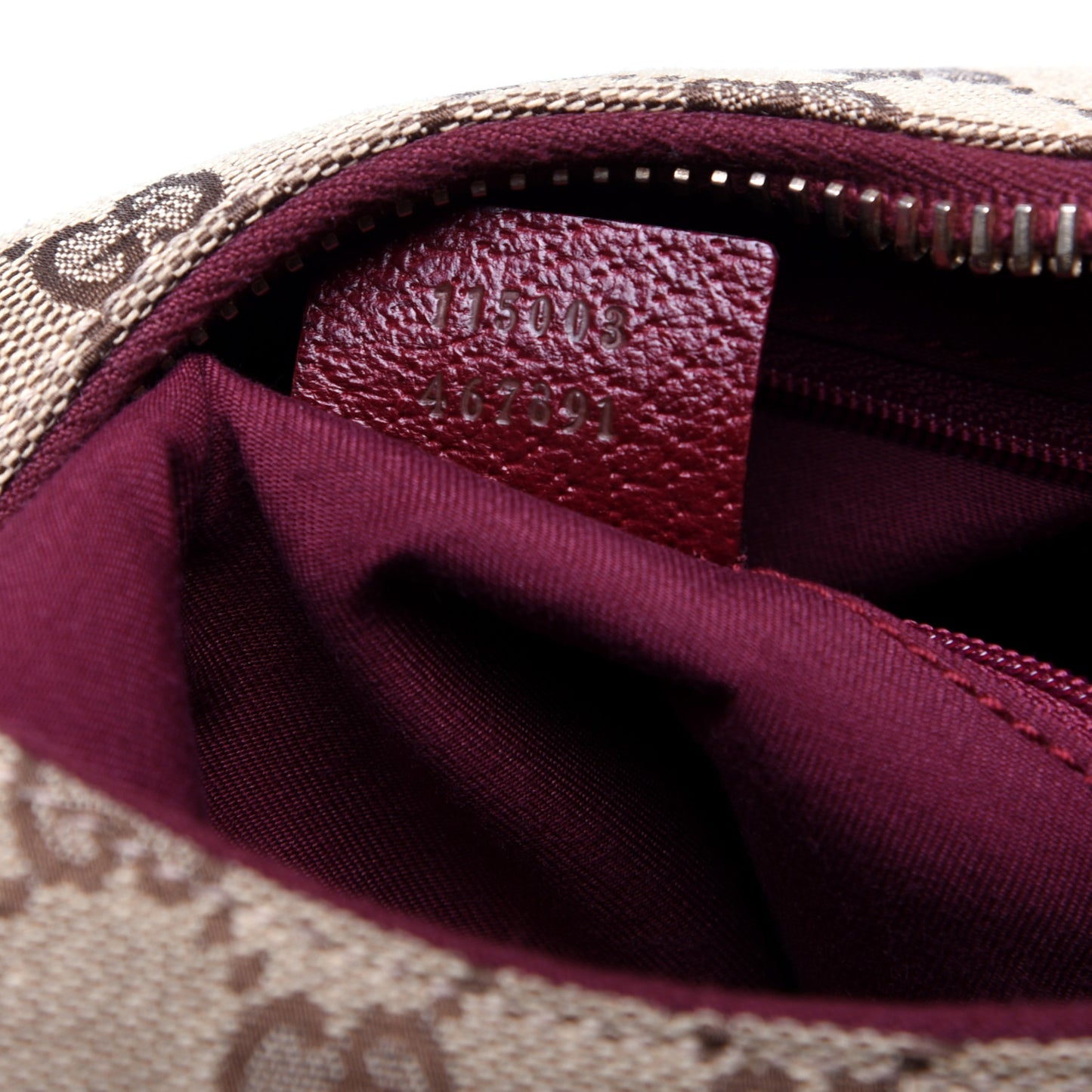 Monogram Shoulder Bag Red