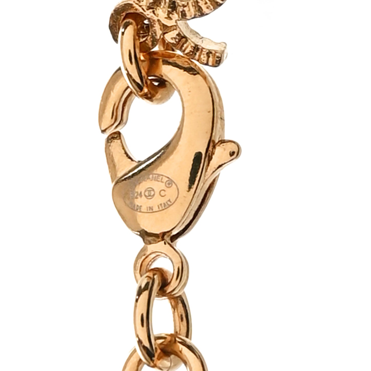 CC Sneaker Motif Necklace Gold