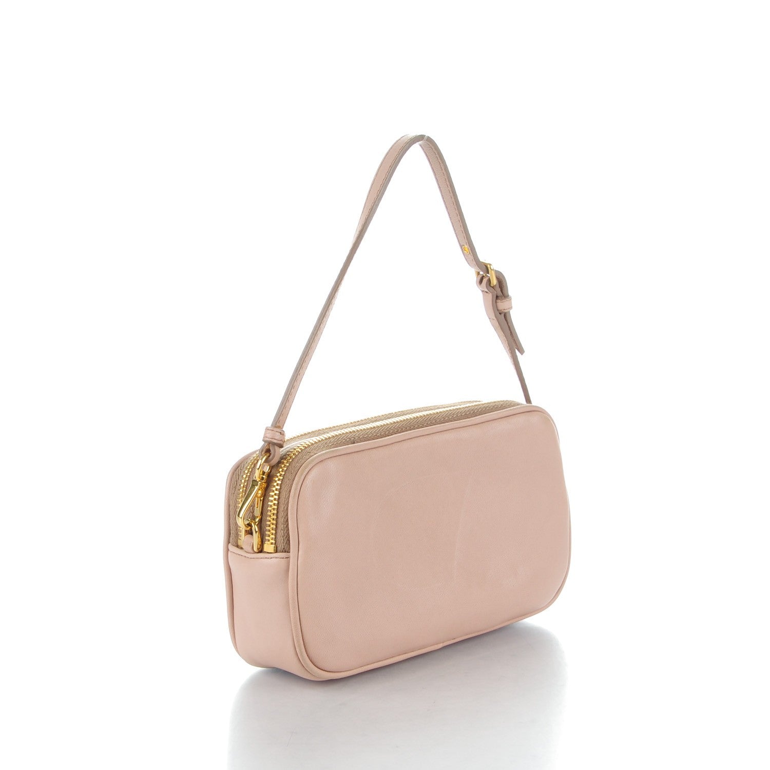 Miu Miu Studded Zip Wristlet Cammeo 3 of 11