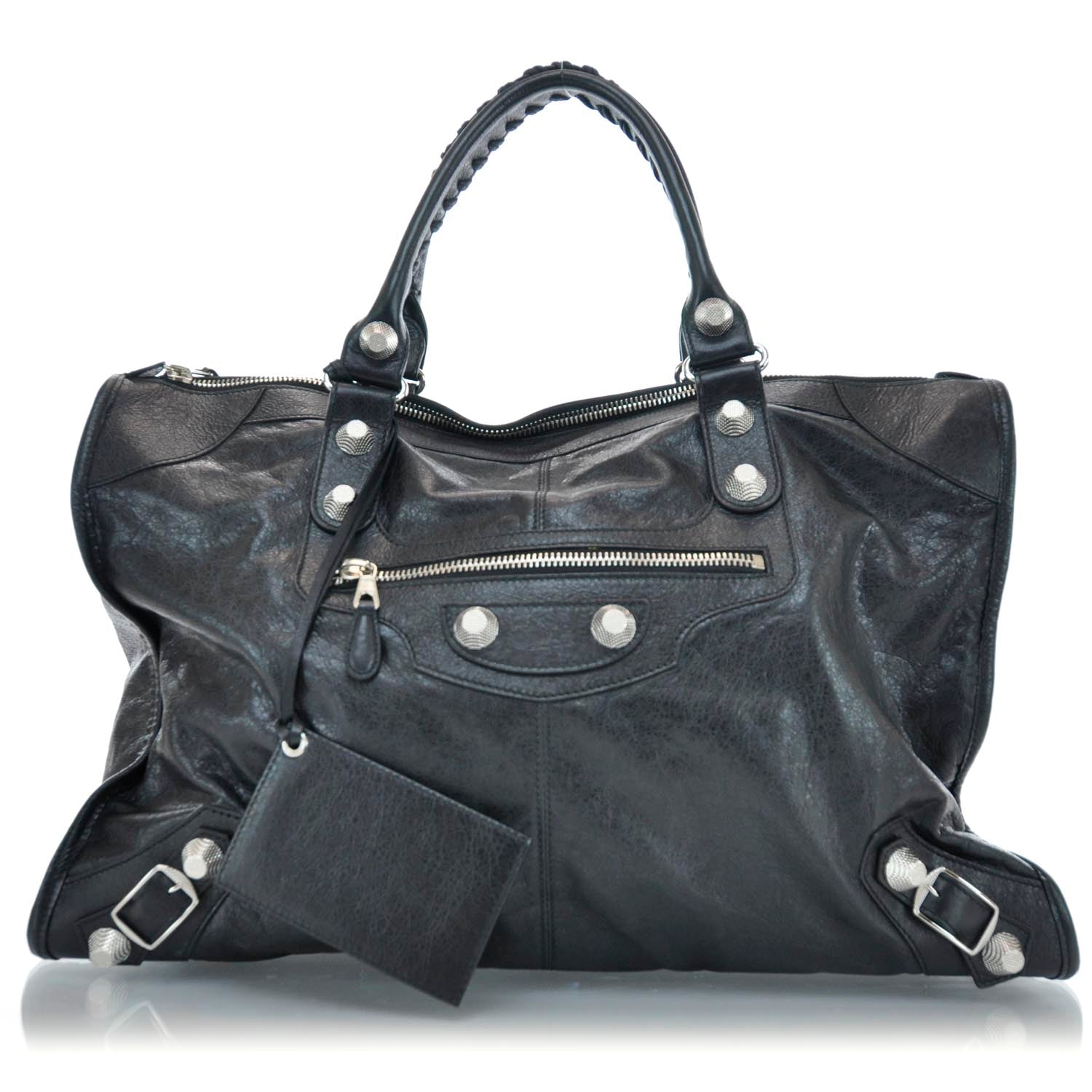 Balenciaga Agneau Giant Weekender Black 1 of 10