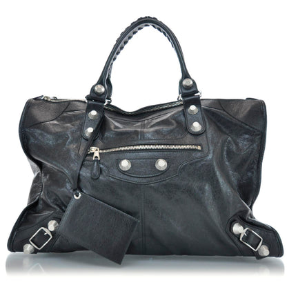 Balenciaga Agneau Giant Weekender Black 1 of 10