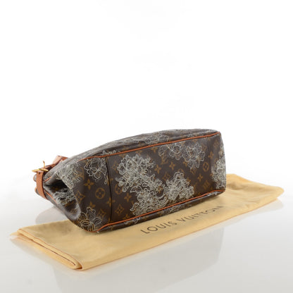 Louis Vuitton Monogram Dentelle Batignolles Horizontal Silver 4 of 7