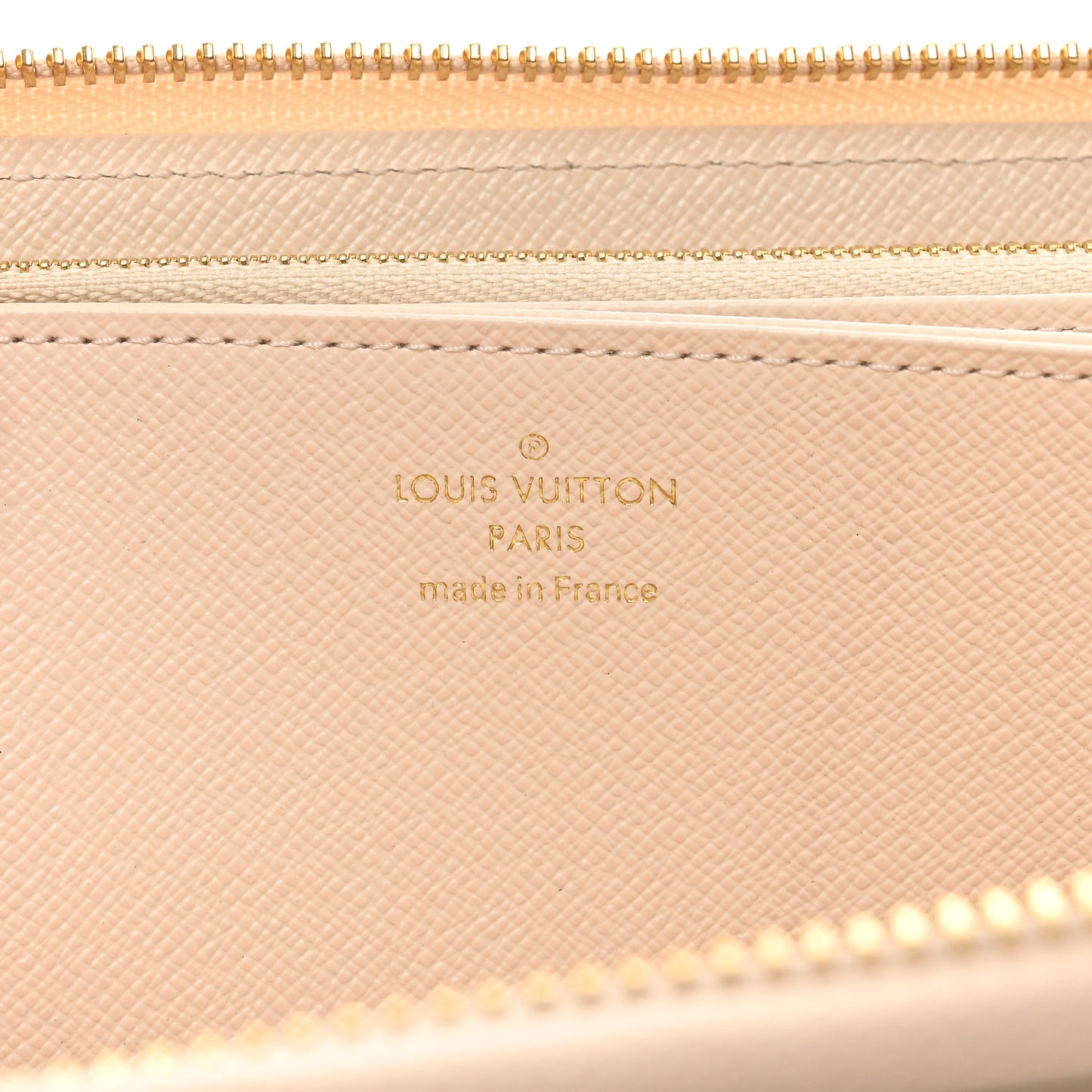 Damier Azur Nautical Zippy Wallet Gold