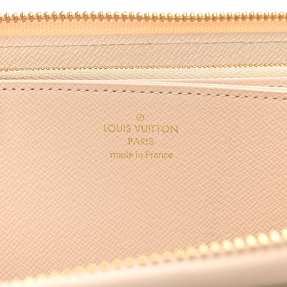 Louis Vuitton Damier Azur Nautical Zippy Wallet Gold 6 of 8