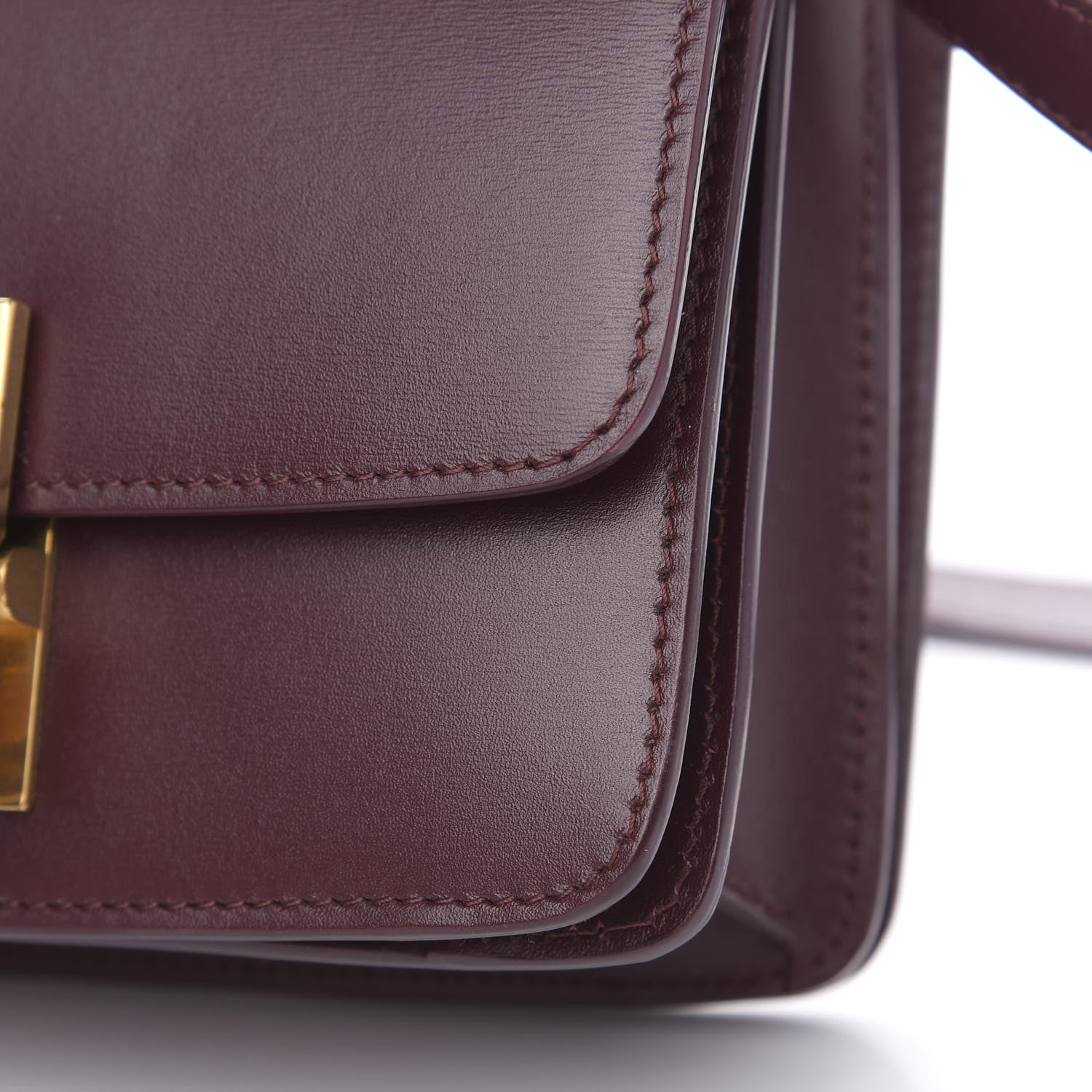 Celine Smooth Calfskin Small Classic Box Flap Bag Red 10 of 11