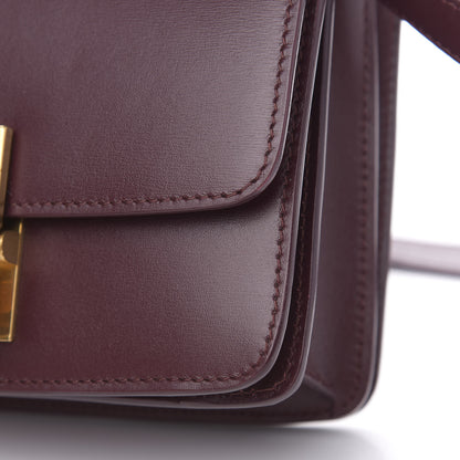 Celine Smooth Calfskin Small Classic Box Flap Bag Red 10 of 11