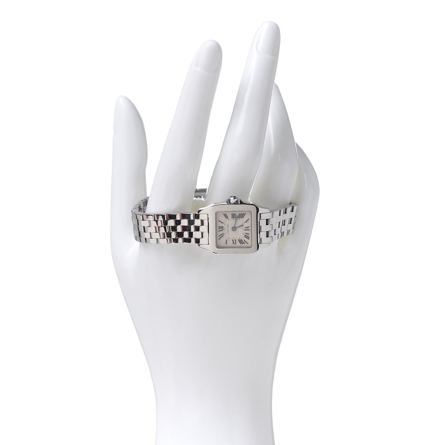 Stainless Steel 20mm Santos Demoiselle Quartz Watch
