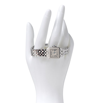Cartier Stainless Steel 20mm Santos Demoiselle Quartz Watch 2 of 9