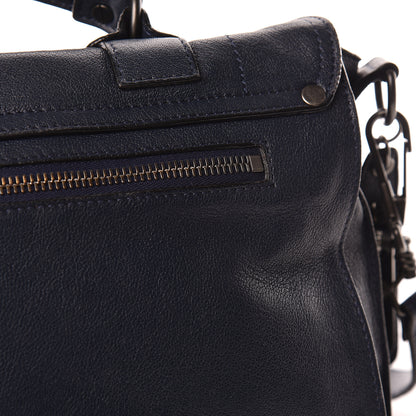 Proenza Schouler Lambskin Fringe Medium PS1 Satchel Midnight 16 of 29