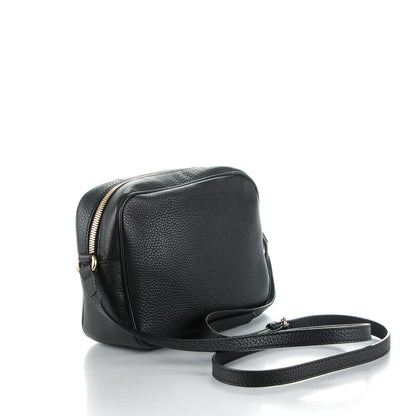 Gucci Pebbled Calfskin Small Soho Disco Bag Black 3 of 7