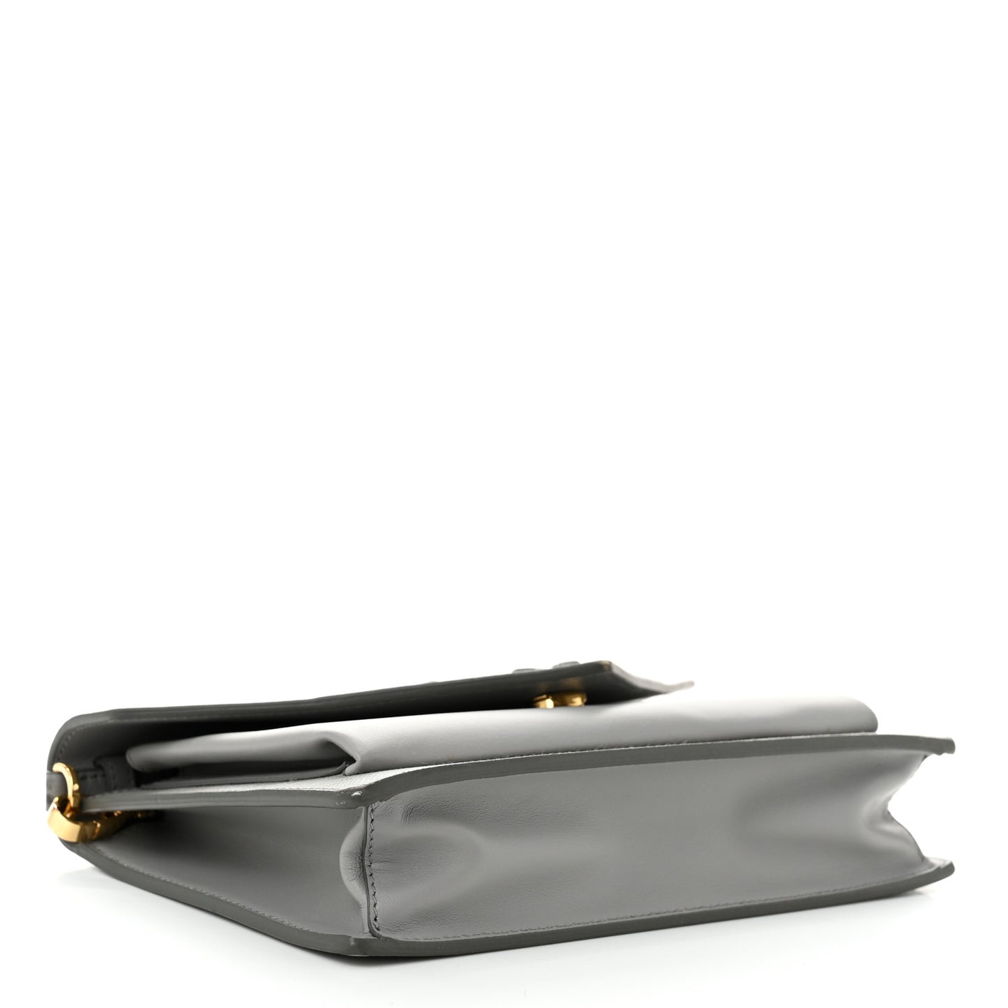 Saffiano City Calfskin Monochrome Envelope Crossbody Nube