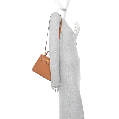 Hermes Epsom Kelly Sellier 25 Gold 2 of 11