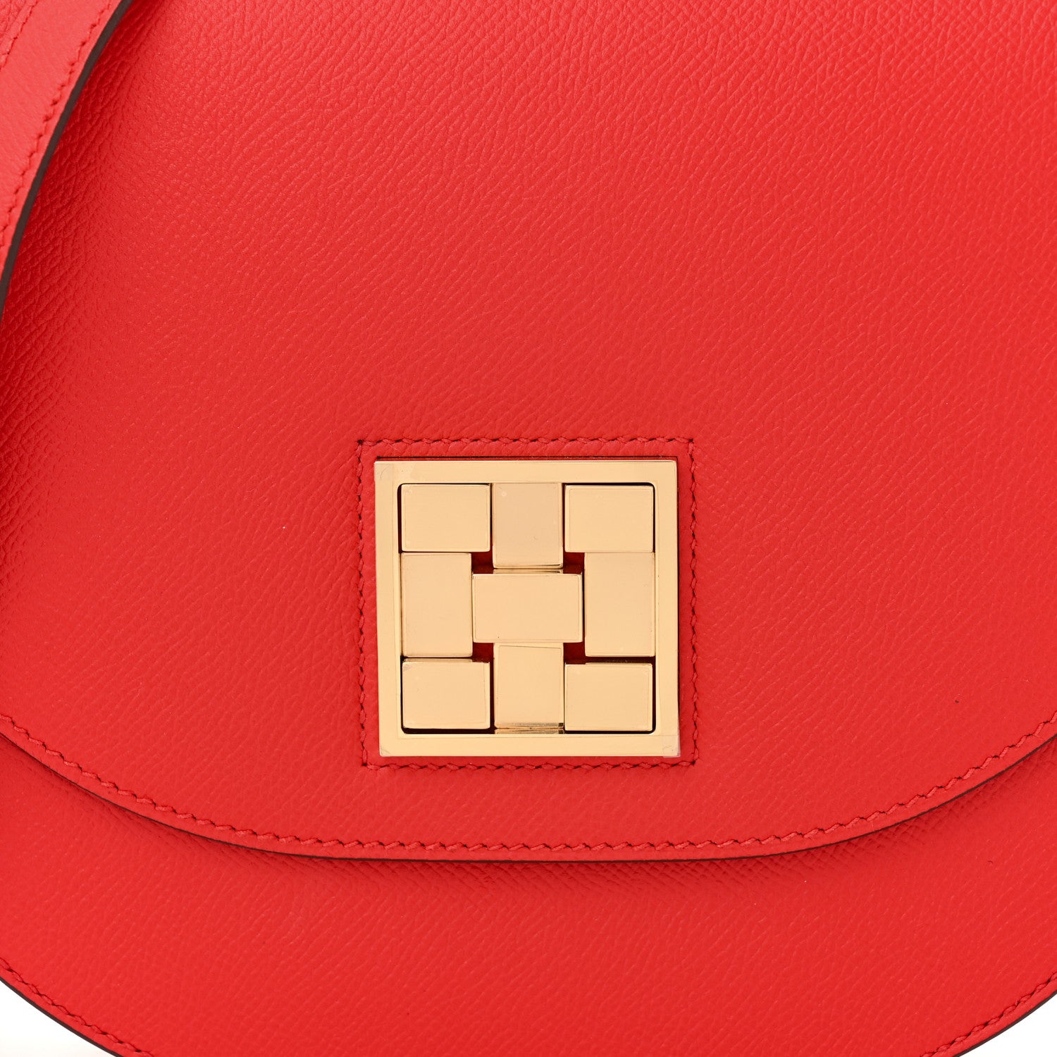 Hermes Epsom Mosaique Au 24-21 Rouge De Coeur 8 of 11