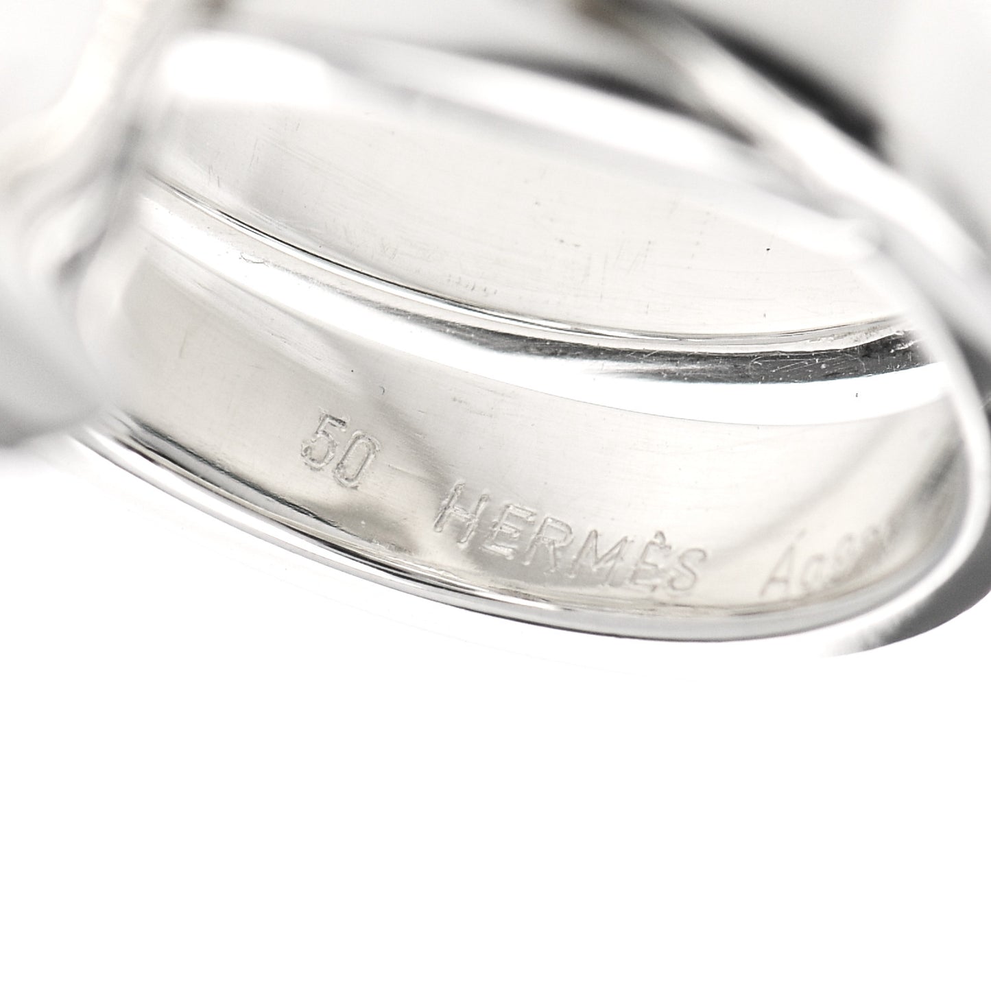 Sterling Silver Clou de Forge Ring 50 5.25