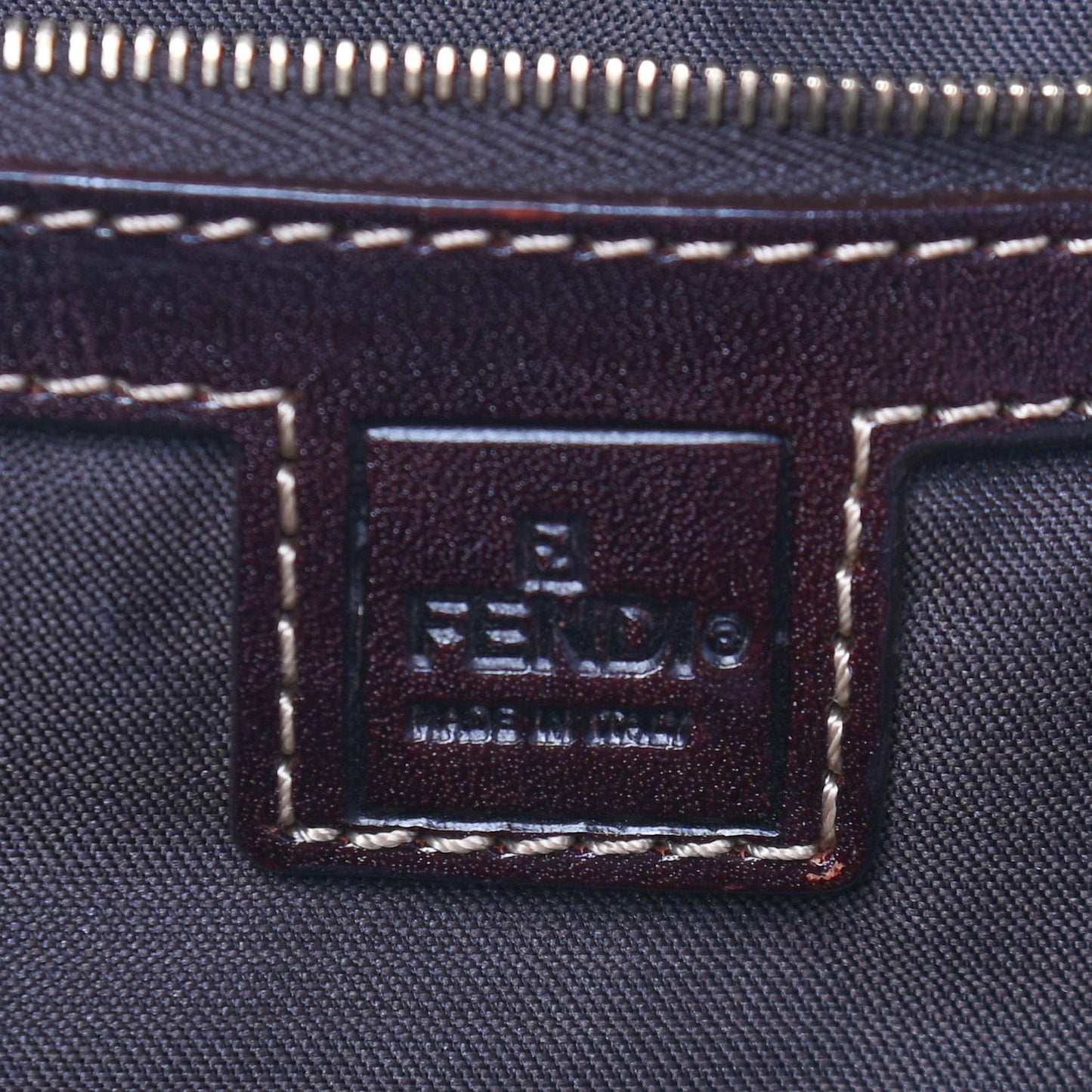 Vinyl Zucchino Tote Tobacco