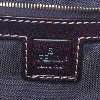 Fendi Vinyl Zucchino Tote Tobacco 5 of 12