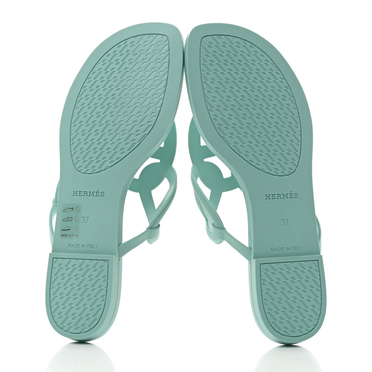 Rubber Womens Egerie Sandals 37 Vert Embrun