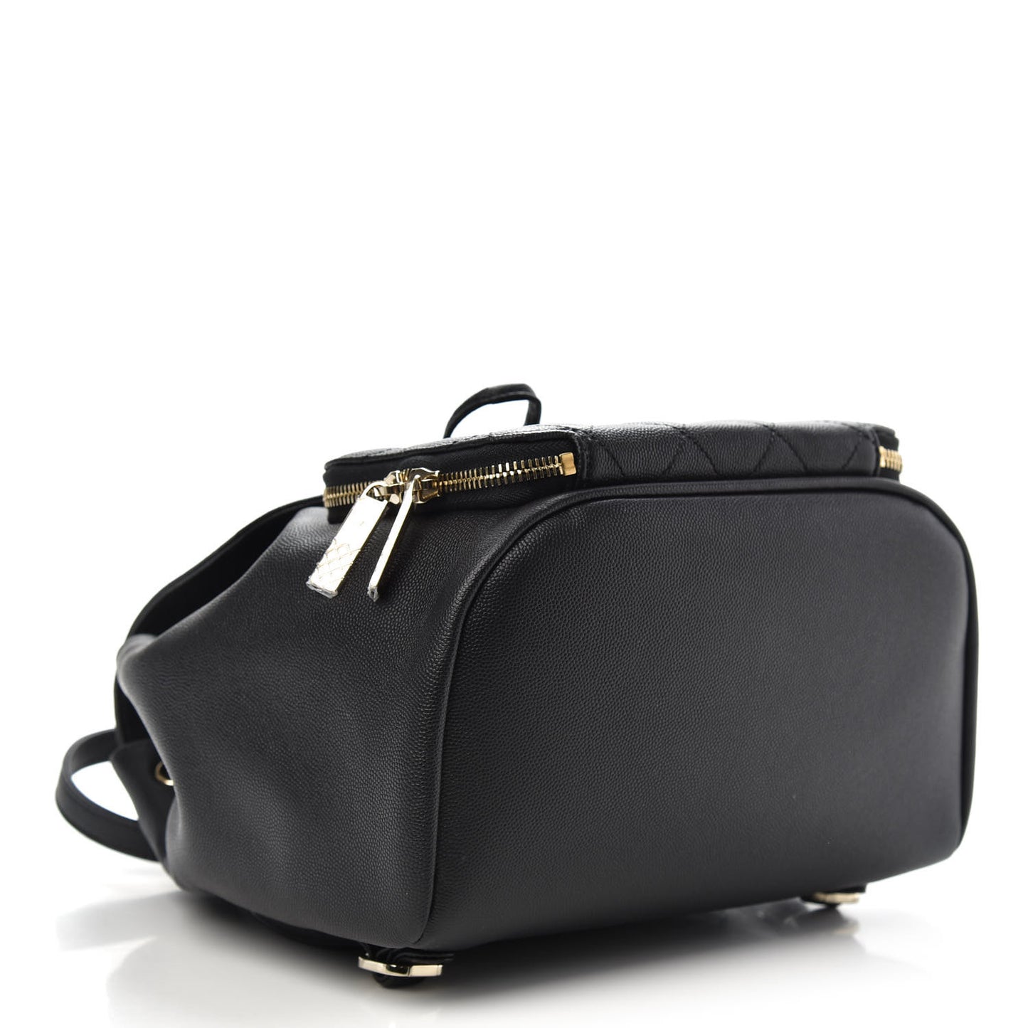 Caviar Quilted Business Affinity Backpack Black