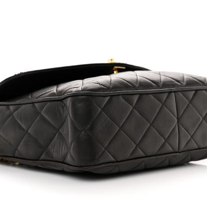 Chanel Lambskin Quilted CC Tassel Camera Case Black 10 of 15