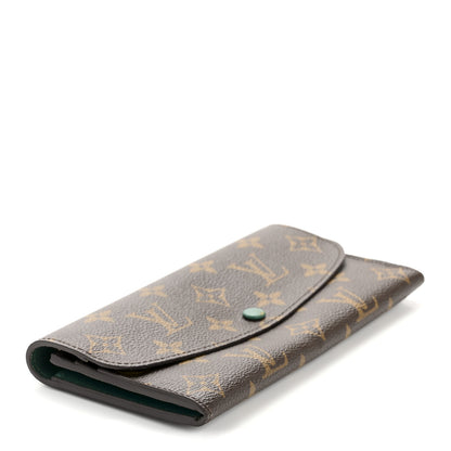 Louis Vuitton Monogram Emilie Wallet Vert 4 of 9
