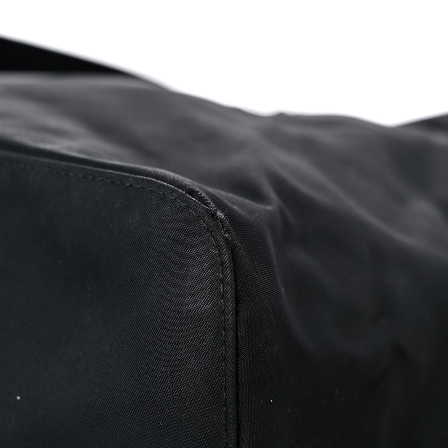 Tessuto Nylon Saffiano Medium Backpack Black