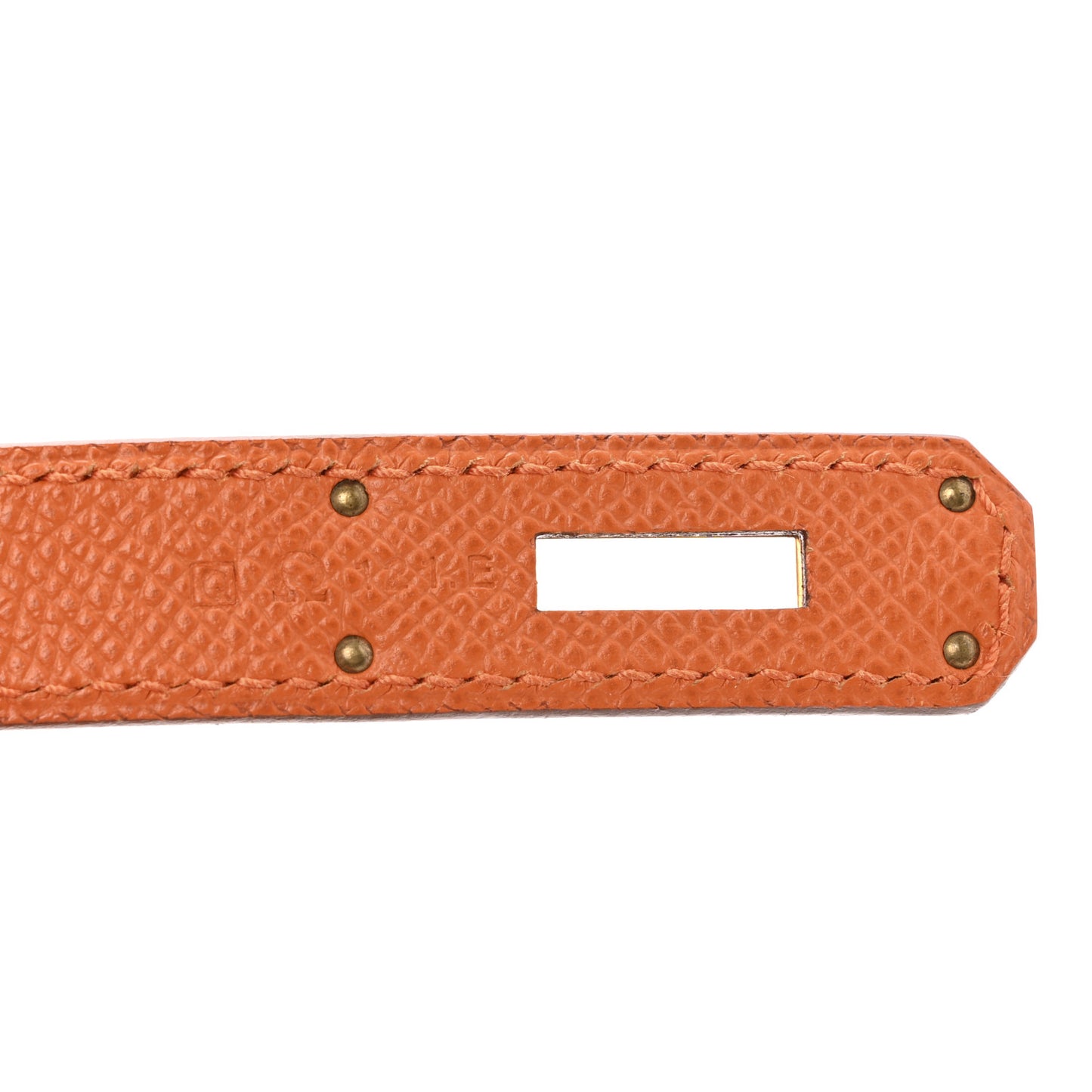 Epsom Birkin 35 Orange
