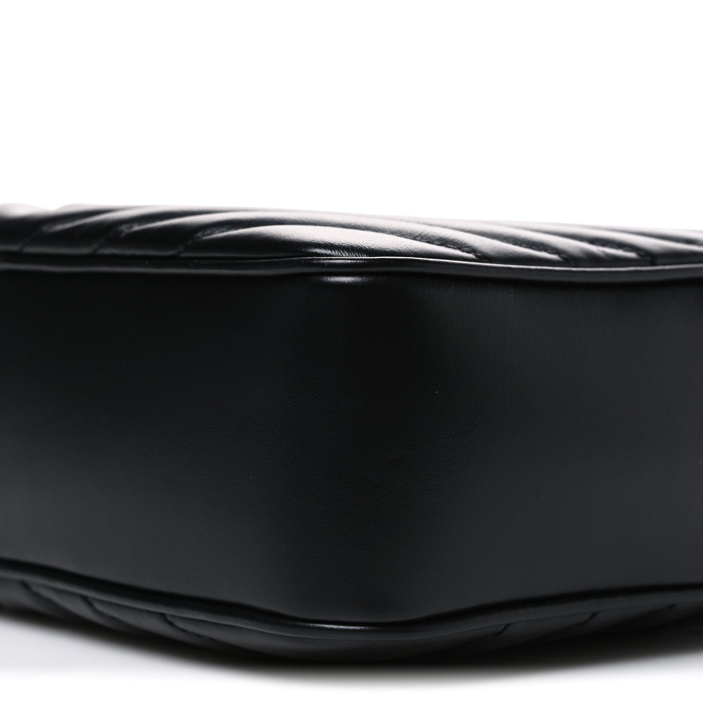 Calfskin Matelasse Monogram Lou Camera Bag Black