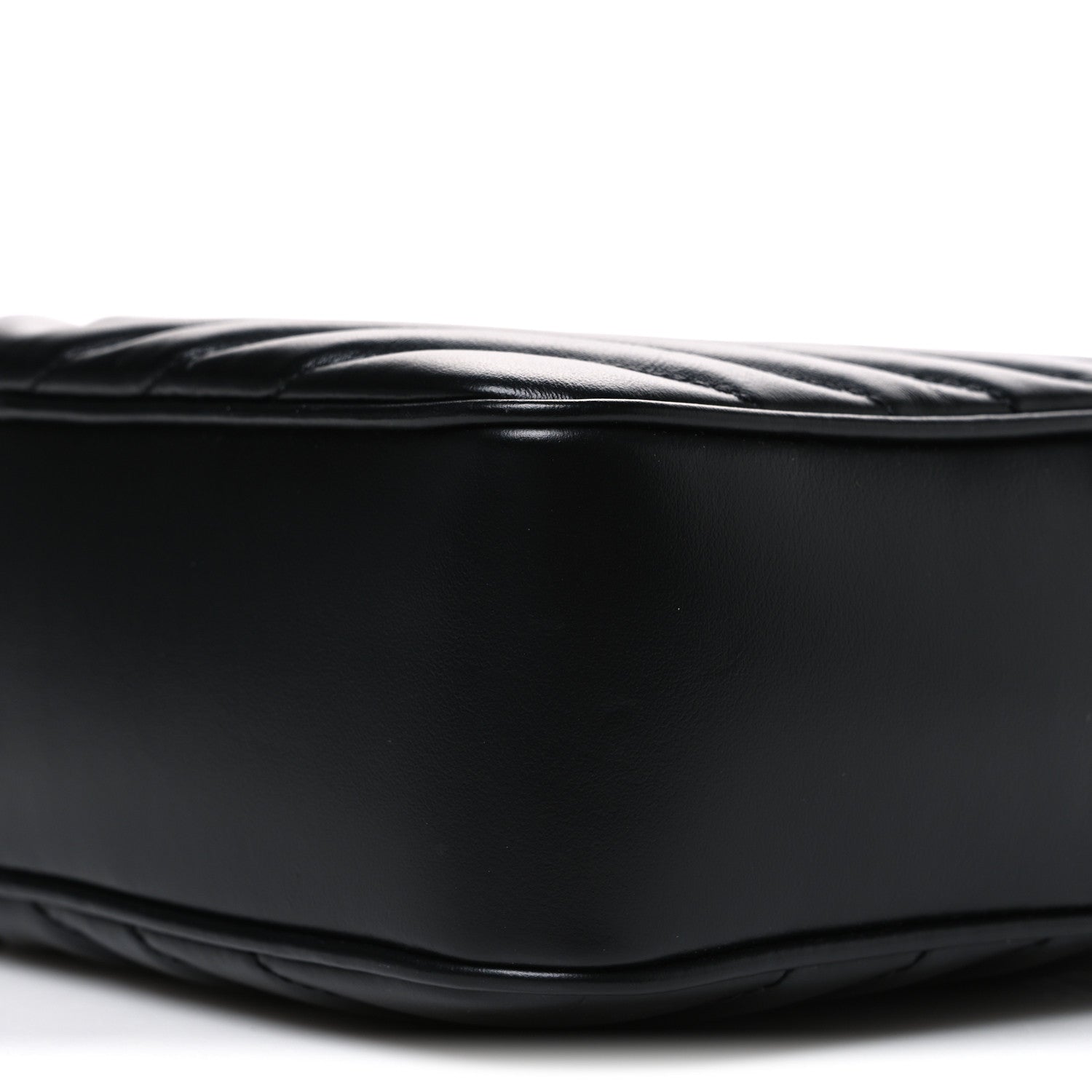 Saint Laurent Calfskin Matelasse Monogram Lou Camera Bag Black 10 of 11