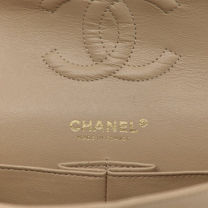 Chanel Caviar Quilted Medium Double Flap Beige Clair 8 of 10
