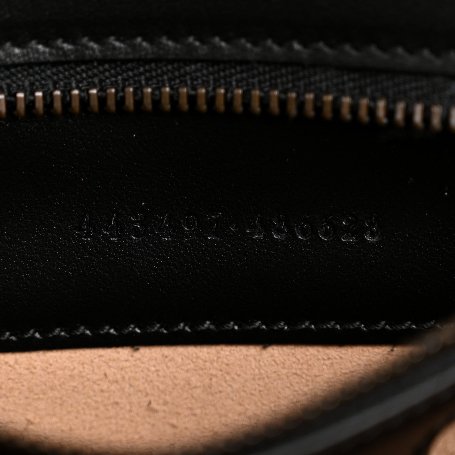 Gucci Calfskin Matelasse Small GG Marmont Shoulder Bag Black 7 of 11