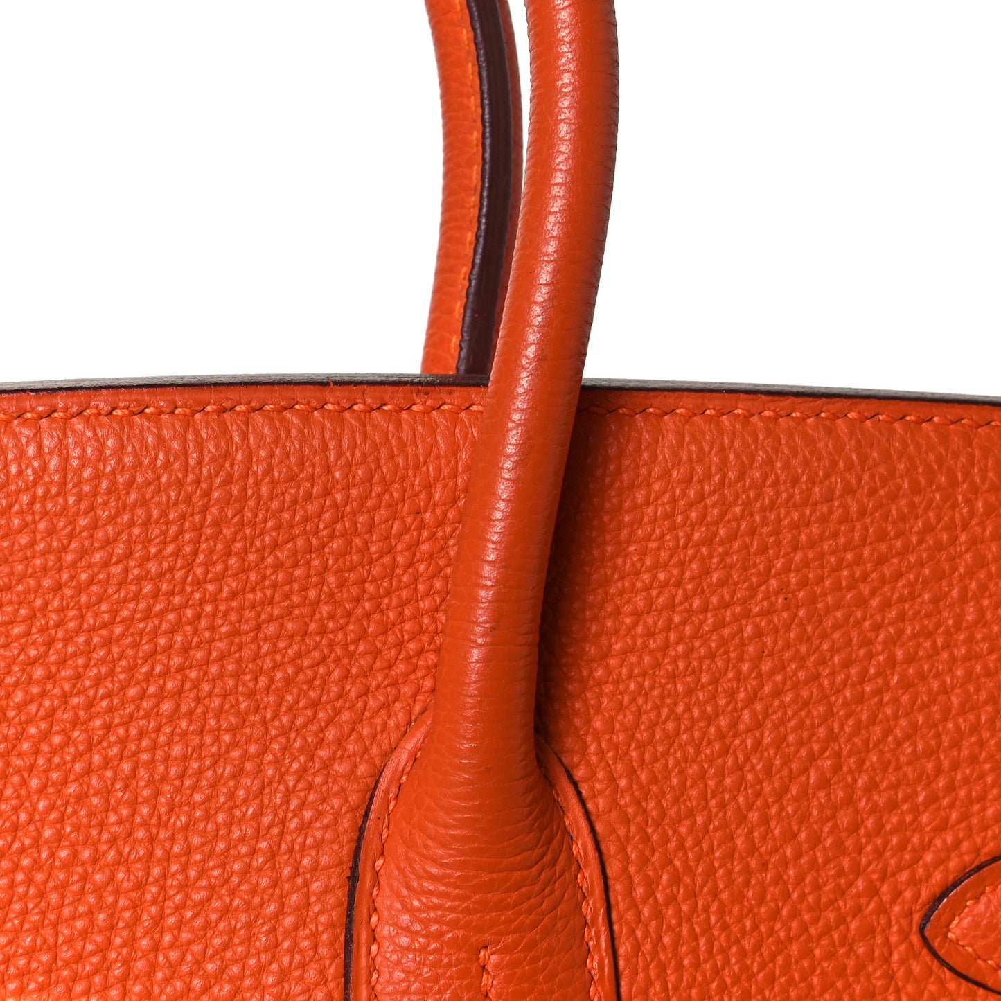 Togo Birkin 35 Orange