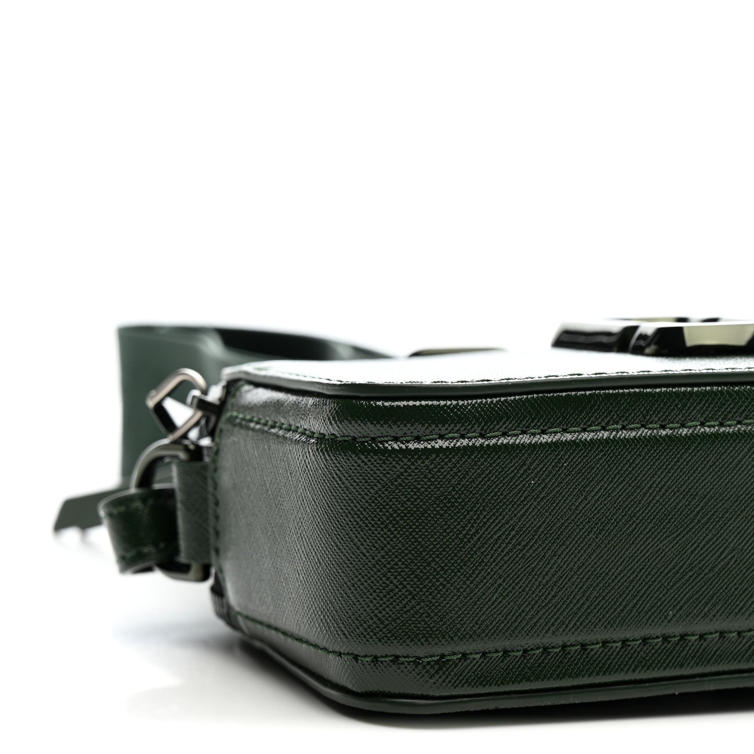 Marc Jacobs Saffiano Small Snapshot Camera Bag Olive Green 10 of 11