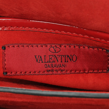 Valentino Garavani Patent Animalia Va Va Voom Shoulder Bag Red 5 of 6