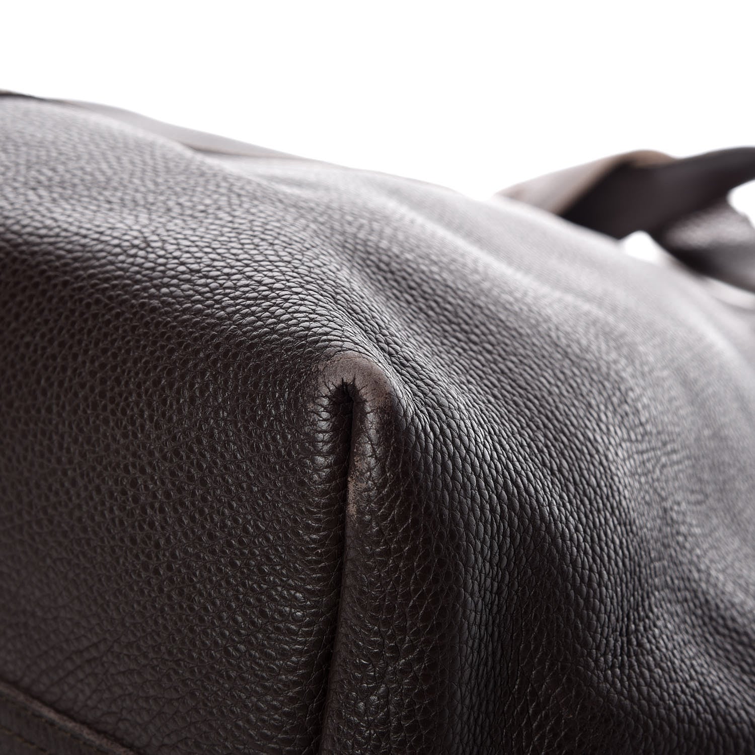 Bottega Veneta Grained Calfskin Tote Ebano 13 of 15