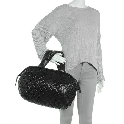 Chanel Nylon Coco Cocoon Bowler Black 2 of 7