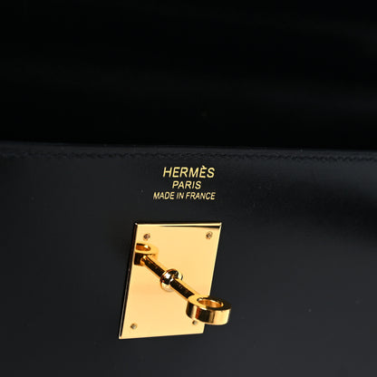Hermes Box Kelly Sellier 35 Black 6 of 17