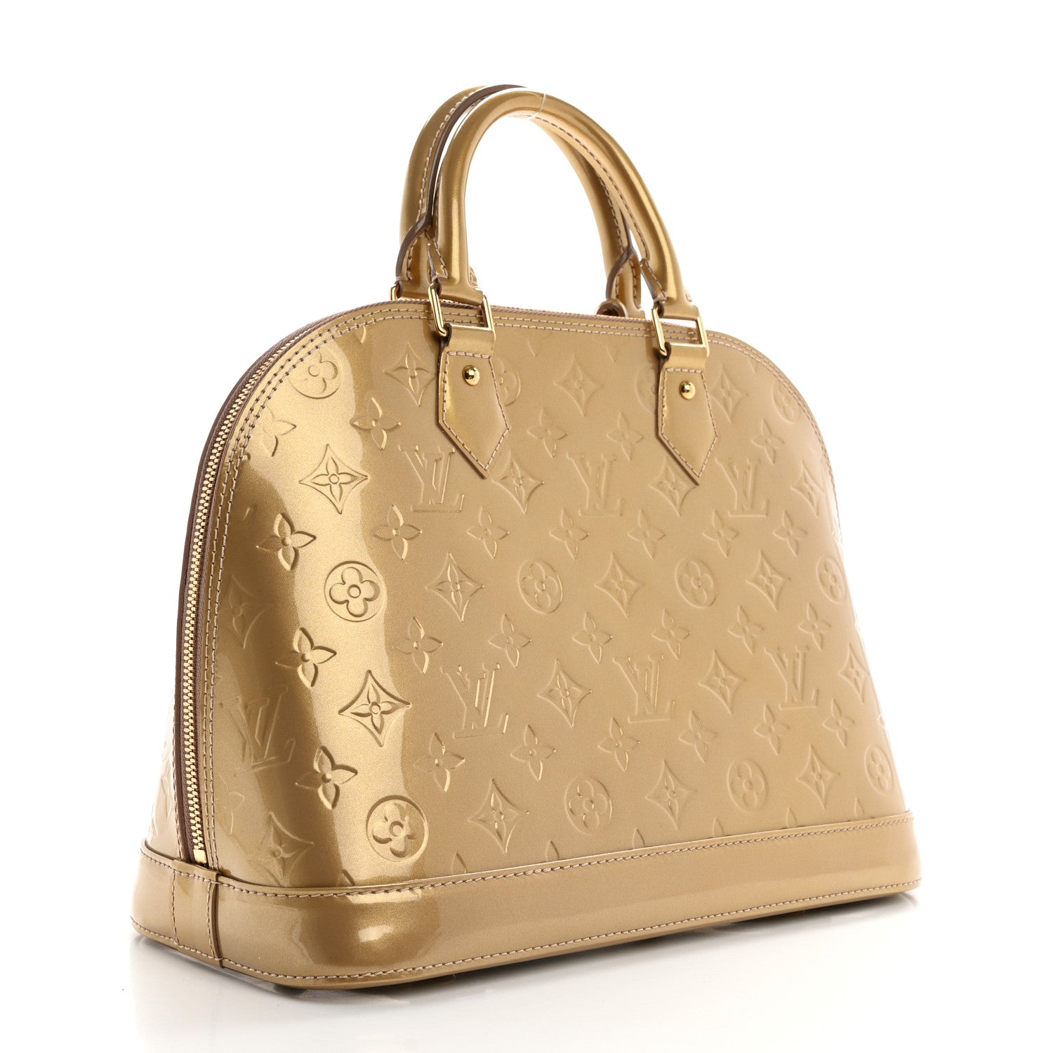 Louis Vuitton Vernis Alma PM Beige Poudre 3 of 9