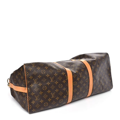 Louis Vuitton Monogram Keepall Bandouliere 55 3 of 11