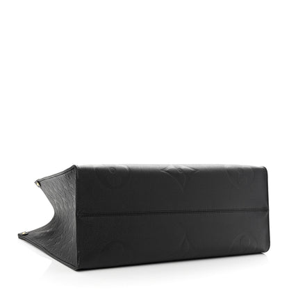 Louis Vuitton Empreinte Monogram Giant Onthego GM Black 4 of 9