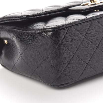 Chanel Caviar Quilted Mini Rectangular Flap Black 8 of 10