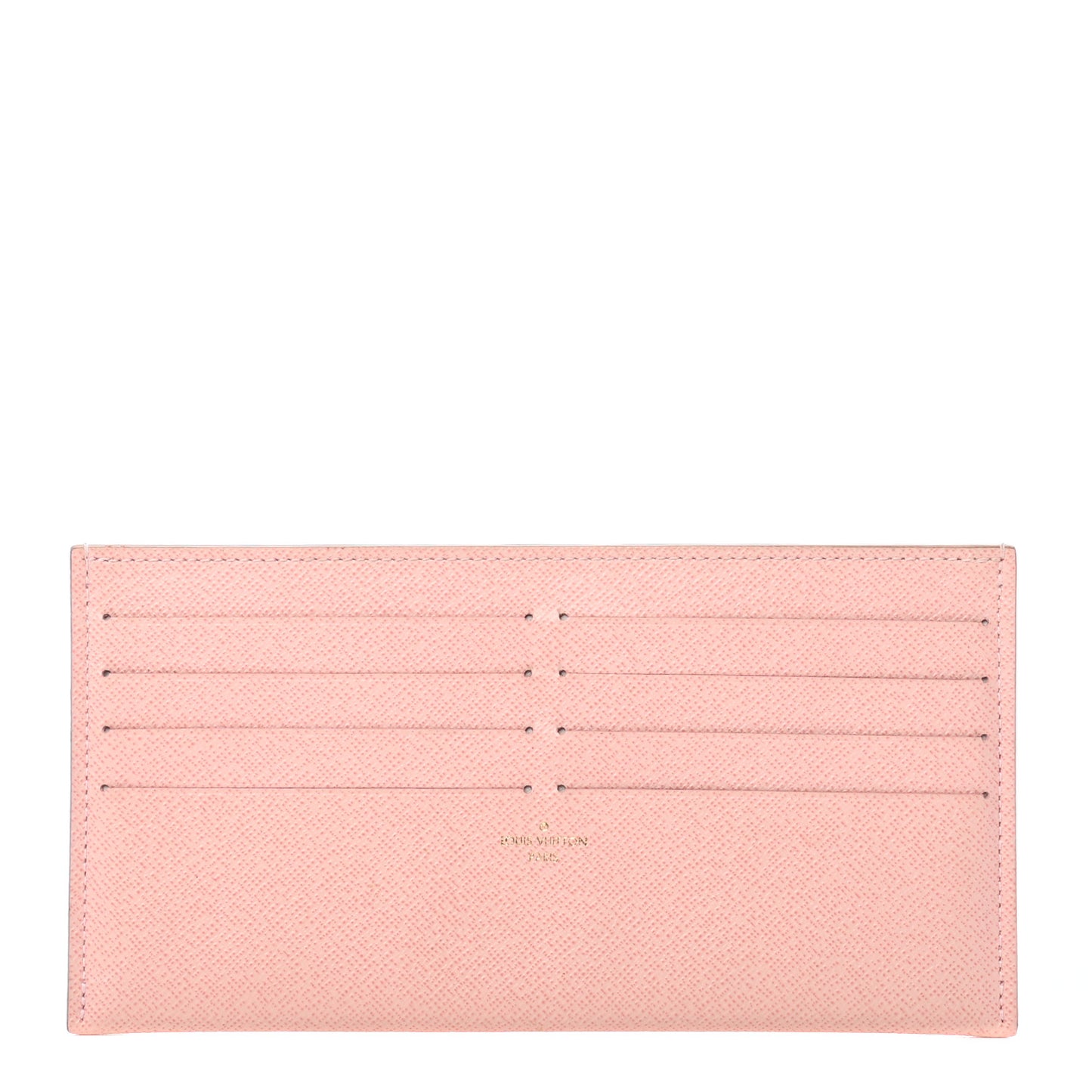 Calfskin Felicie Card Holder Insert Rose Ballerine