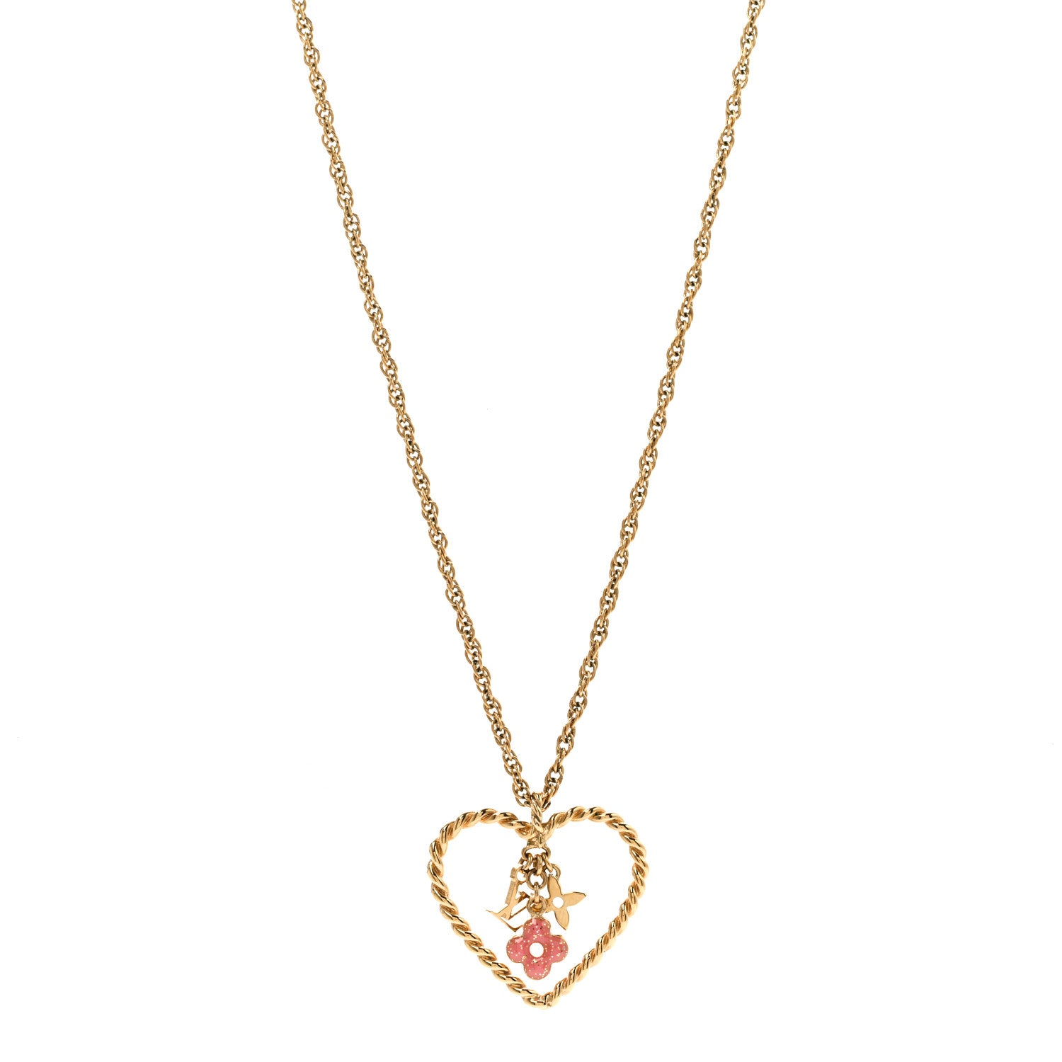Louis Vuitton Sweet Monogram In My Heart Necklace 1 of 5