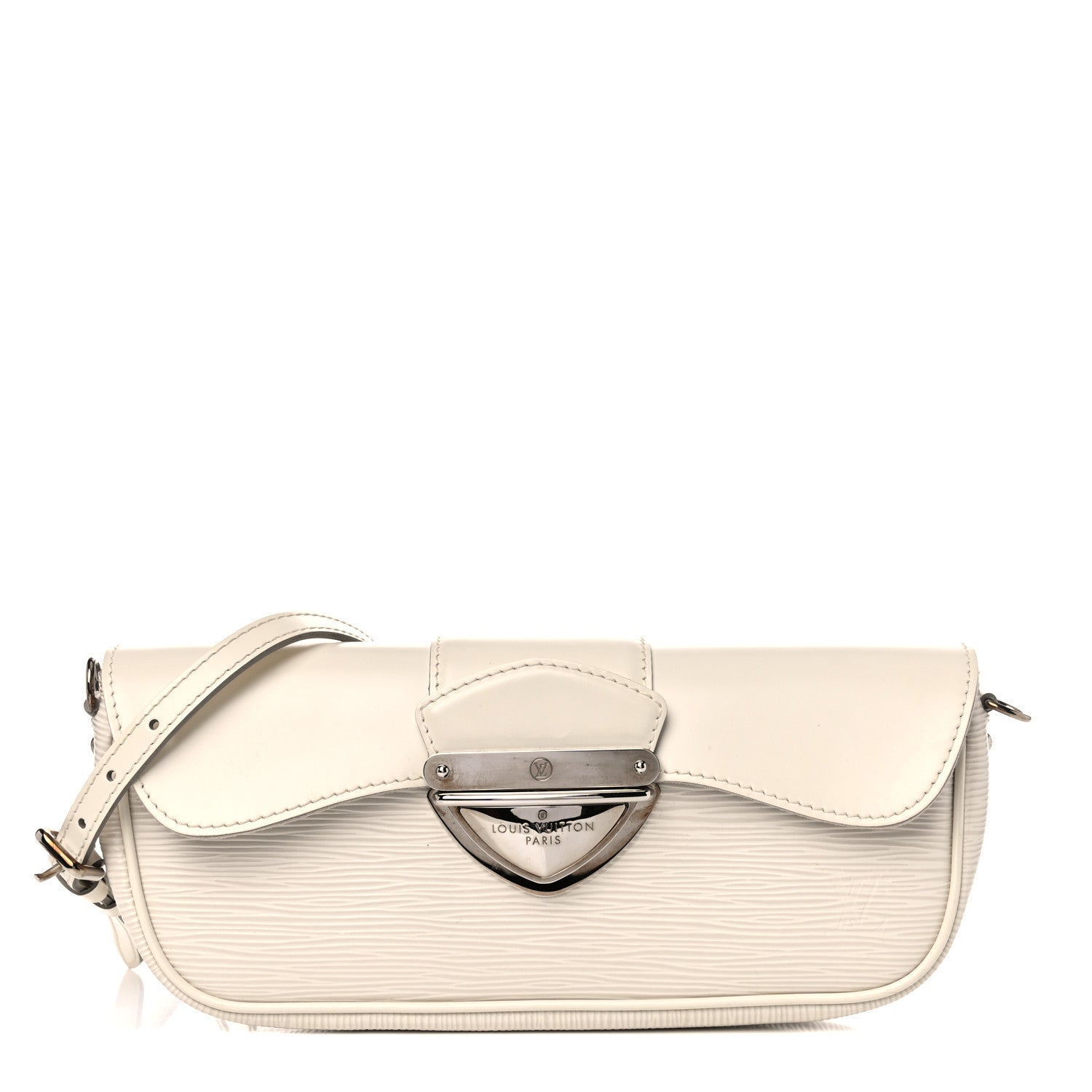 Louis Vuitton Epi Montaigne Clutch Ivory 1 of 11
