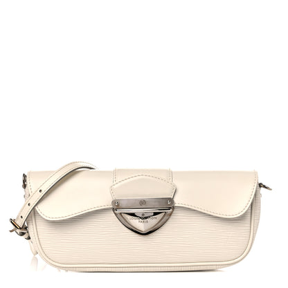 Louis Vuitton Epi Montaigne Clutch Ivory 1 of 11