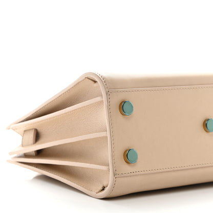 Saint Laurent Calfskin Nano Sac De Jour Beige 8 of 12