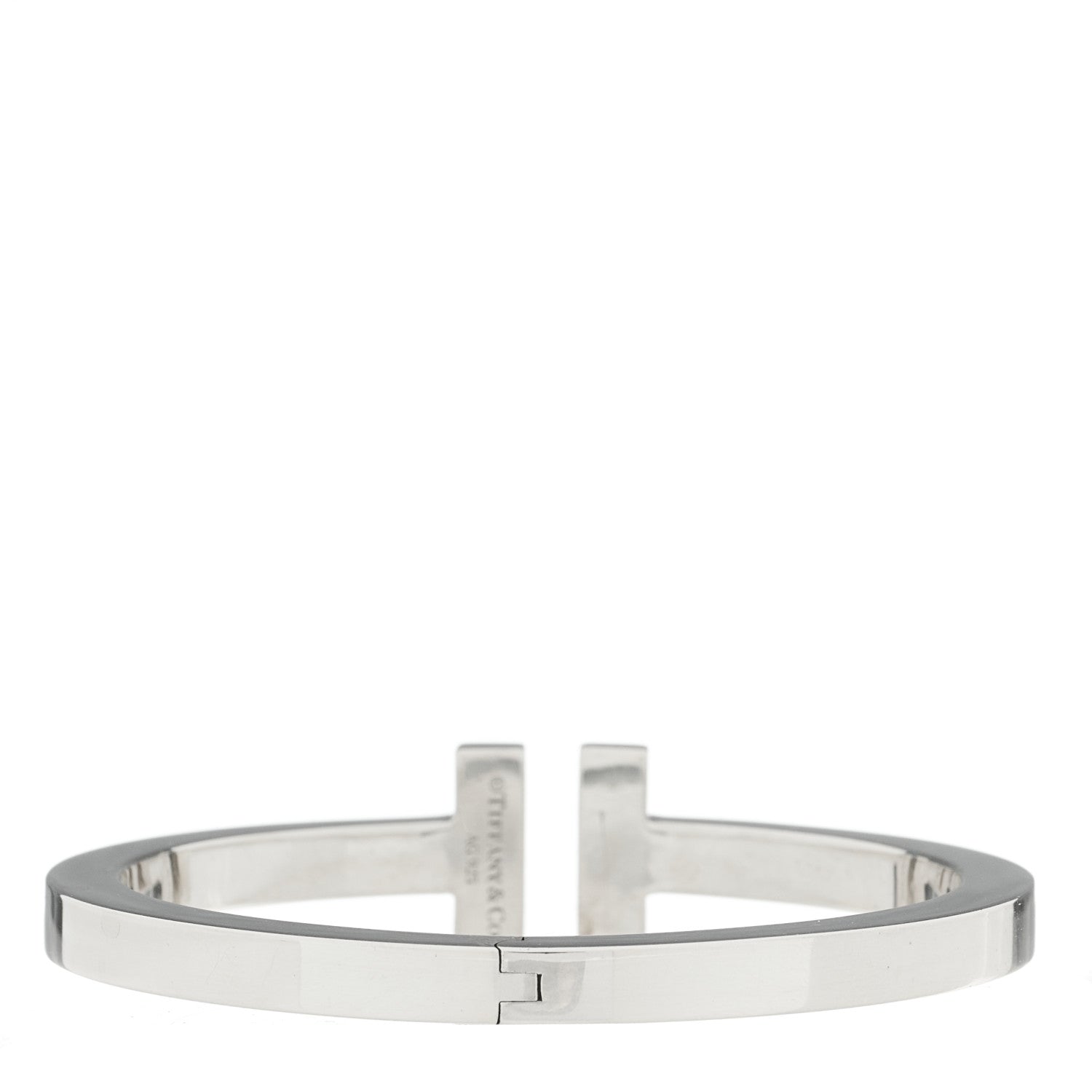 Tiffany Sterling Silver T Square Bracelet 2 of 3