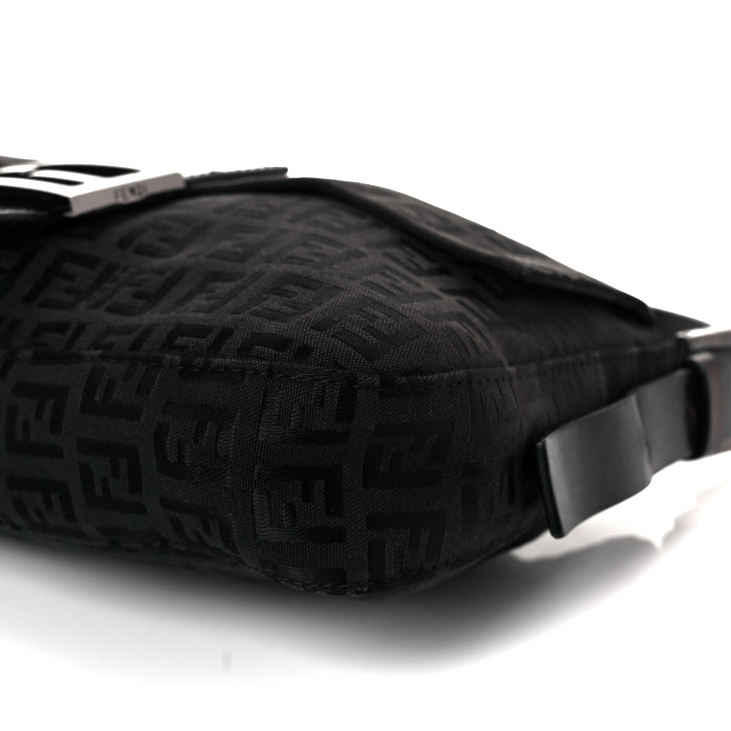 Fendi Zucchino Baguette Black 8 of 11