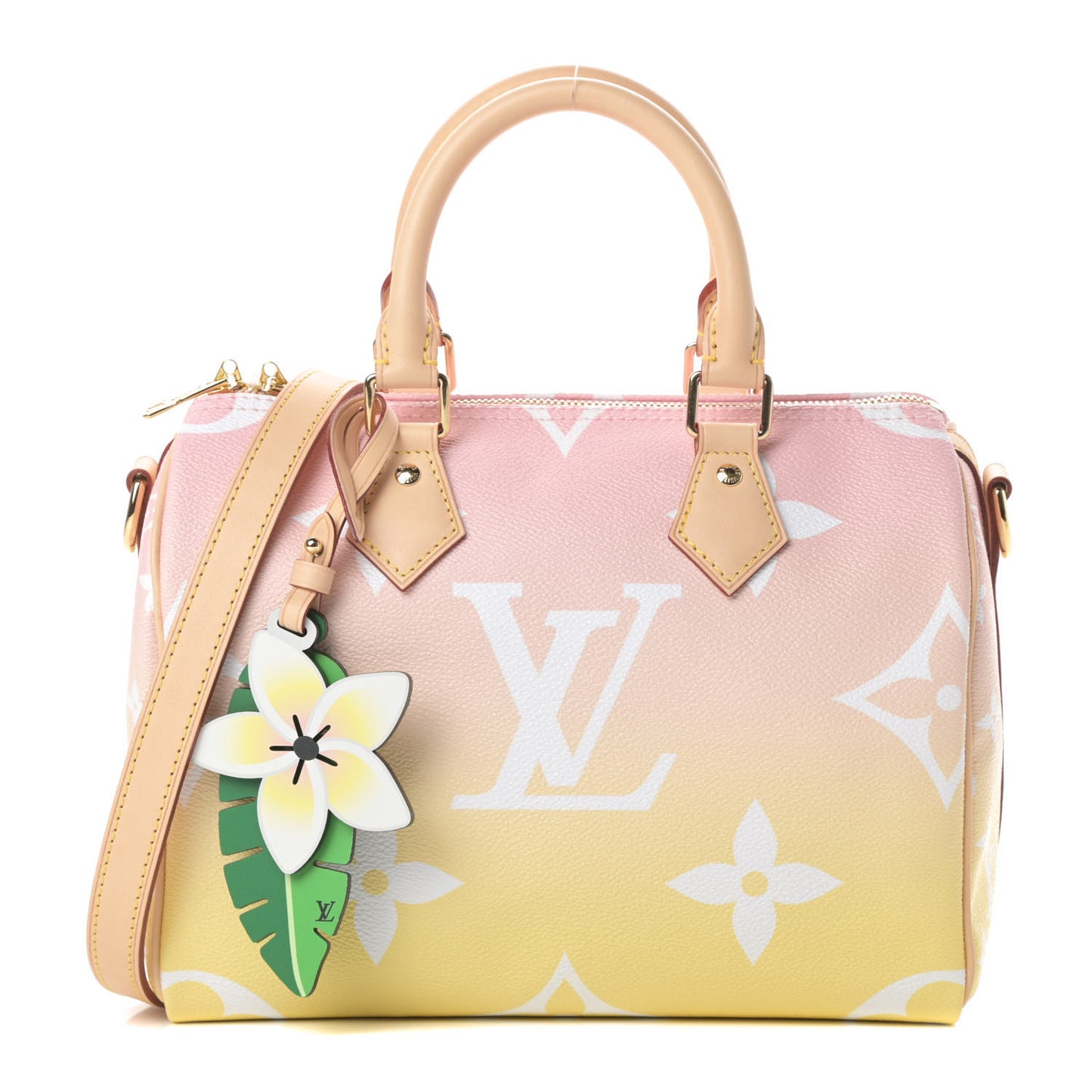Monogram Giant By The Pool Speedy Bandouliere 25 Light Pink